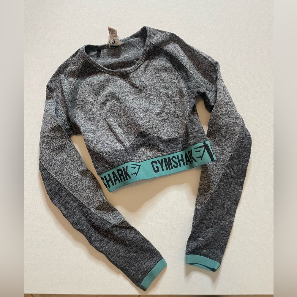 Gymshark seamless long sleeve crop top